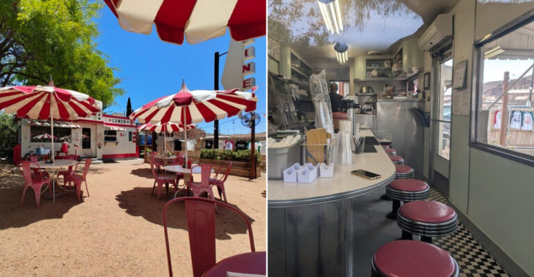 This Quirky Arizona Dining Spot Makes A Vintage Airstream Trailer The Main Attraction