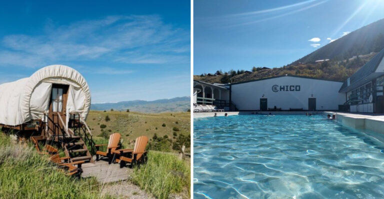 This Remote Montana Hot Spring Is So Stunning And Secluded It Feels Like A Magical Hidden Gem Of The American West