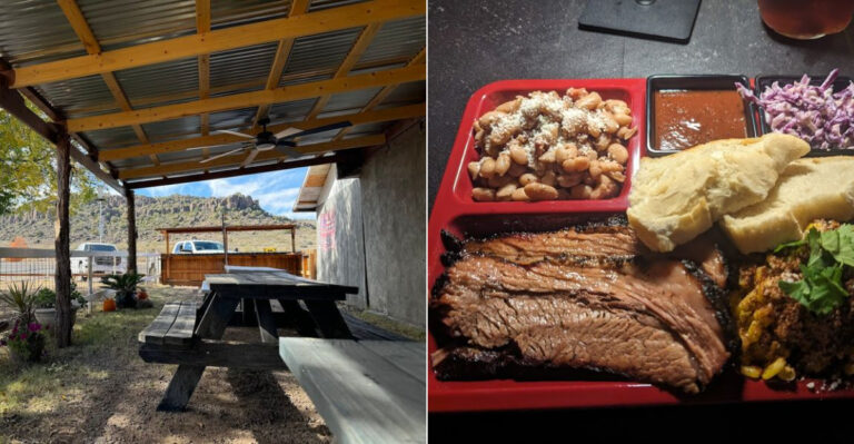 This Roadside Texas Smokehouse Serves The Kind Of Brisket Worth Bragging About