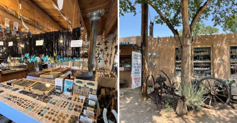 This Rustic New Mexico Stop Feels Like An Old West Town With A Hidden Turquoise Mine