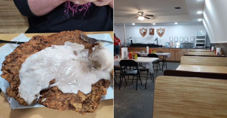 This Small Kansas Town Serves A Chicken-Fried Steak That Takes Over The Table