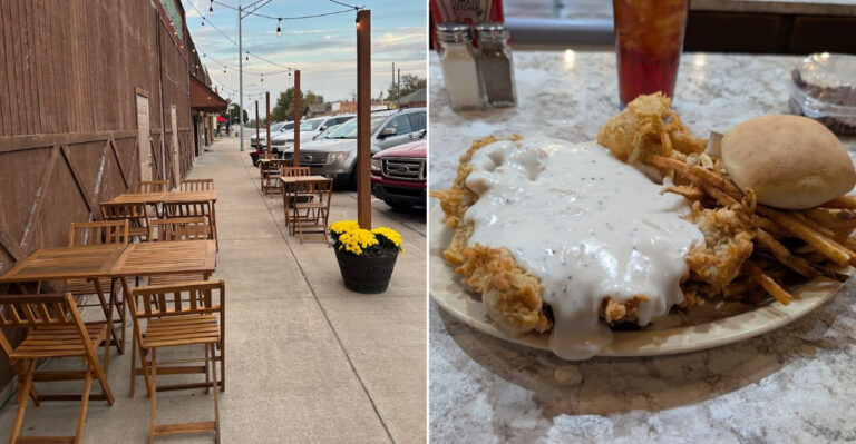 This Small Oklahoma Town Serves A Chicken-Fried Steak The Size Of A Hubcap