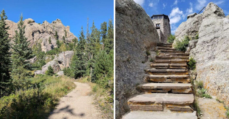 This Stunning 5-Mile Hike In South Dakota Is Worth Every Step For The Breathtaking Vista At The End