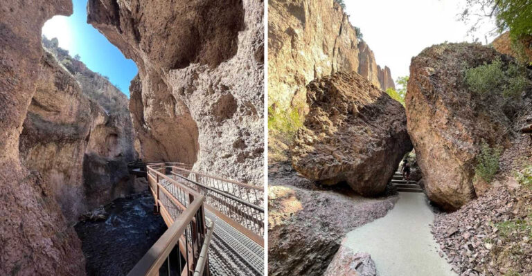 This Suspended Metal Trail Lets You Walk Seemingly On Air Above A New Mexico Canyon