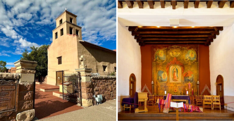 This Timeless Historic Parish In New Mexico Feels Like It’s From Another Era