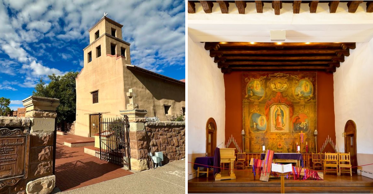 This Timeless Historic Parish In New Mexico Feels Like It’s From Another Era