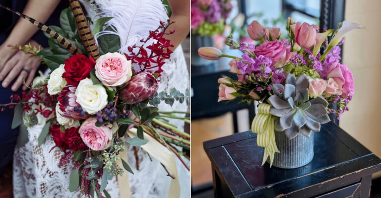 This Tiny California Coast Florist Has Been Arranging Wedding Bouquets For Years