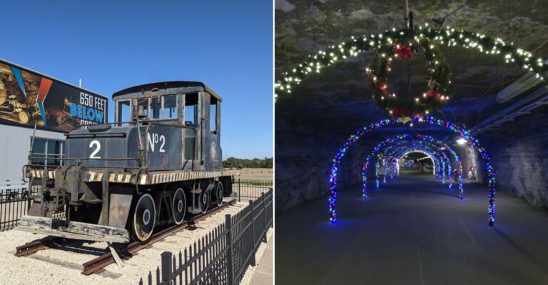 This Underground Kansas Train Ride Takes You Into A Hidden Salt World