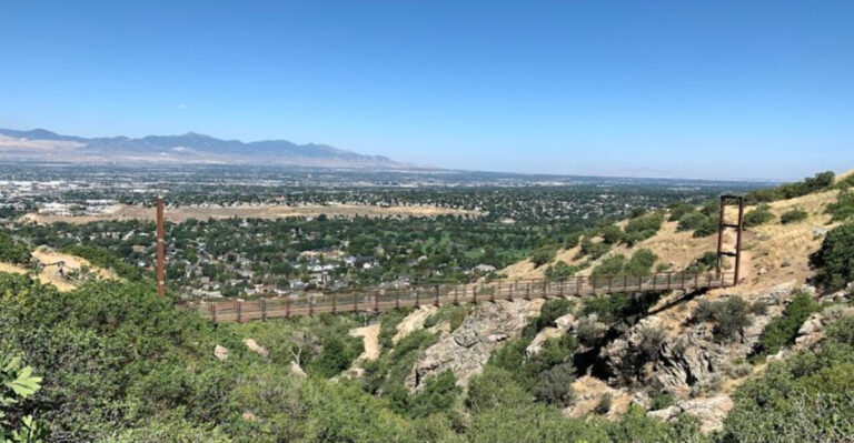 This Utah Suspension Bridge Makes You Feel Like You’re Floating Above The Canyon