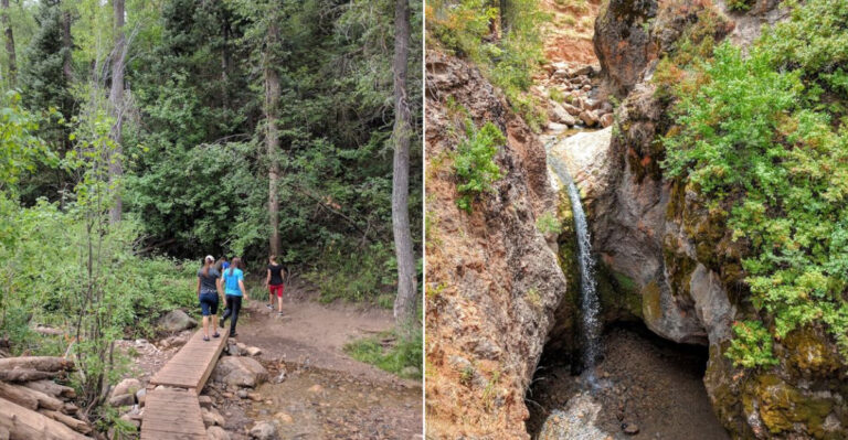 This Utah Trail Leads To A Hidden Waterfall Grotto That Feels Like A Fairytale