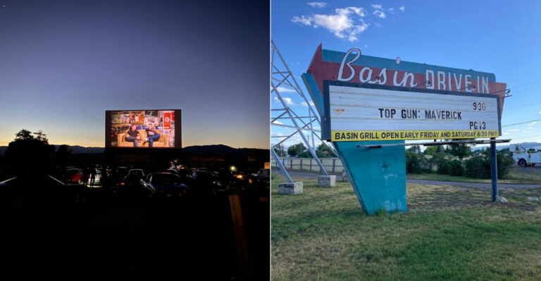 This Vintage Utah Drive-In Theater Feels Like A Sweet Trip Back To Simpler Times