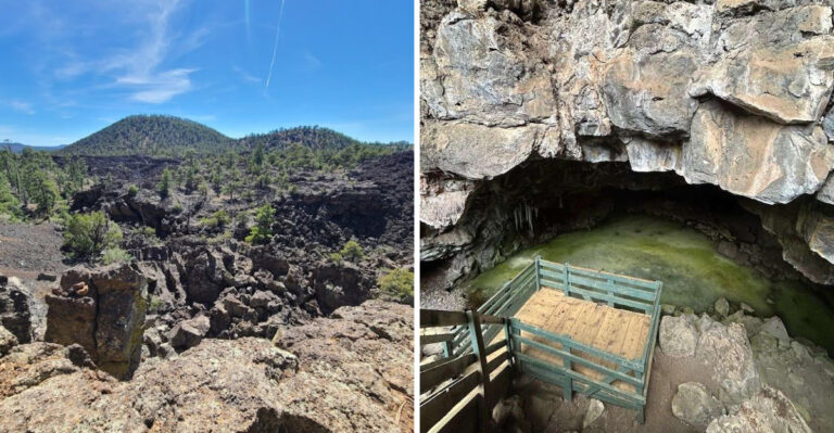This Volcano Hike In New Mexico Reveals Ancient Ice Caves