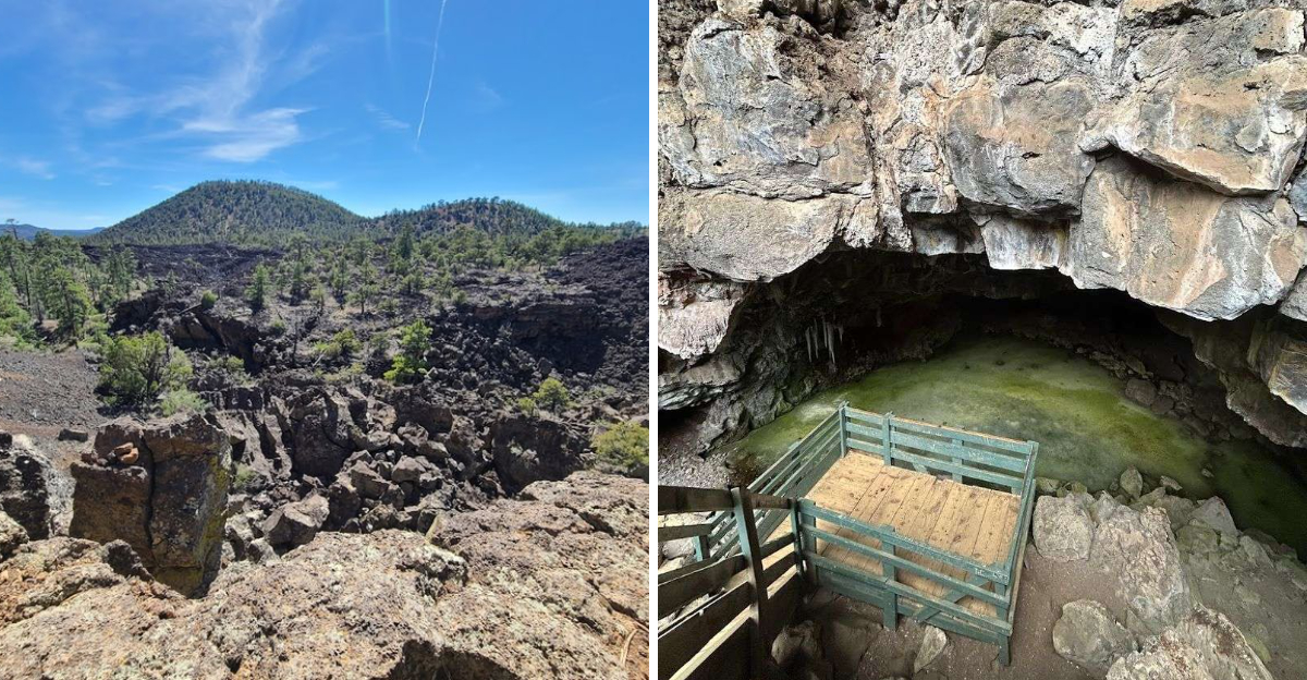 This Volcano Hike In New Mexico Reveals Ancient Ice Caves