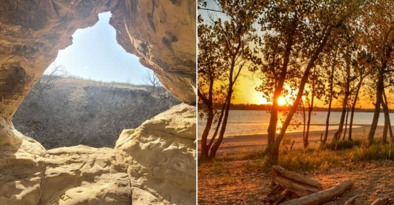 A Hidden Cave Trail In Kansas That Leads To Unforgettable Views