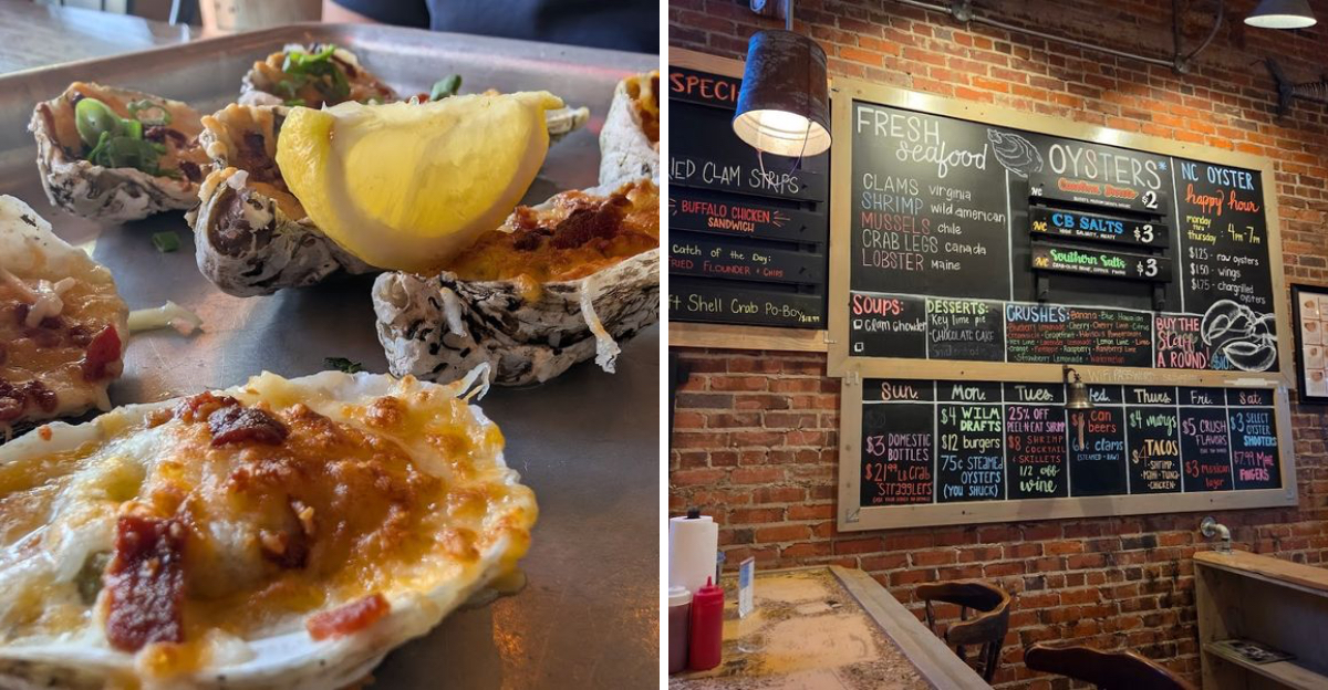 A No Frills North Carolina Shack Is Pulling Crowds From Across The State For Its Fried Oysters