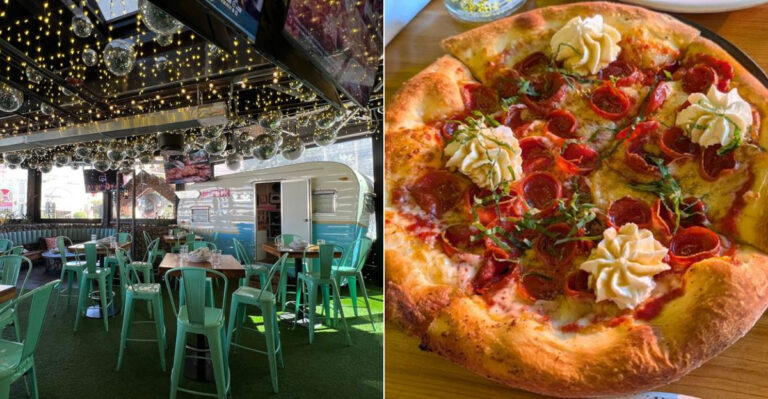 Dinner Gets A Retro Twist Inside This Quirky Nevada Airstream Restaurant