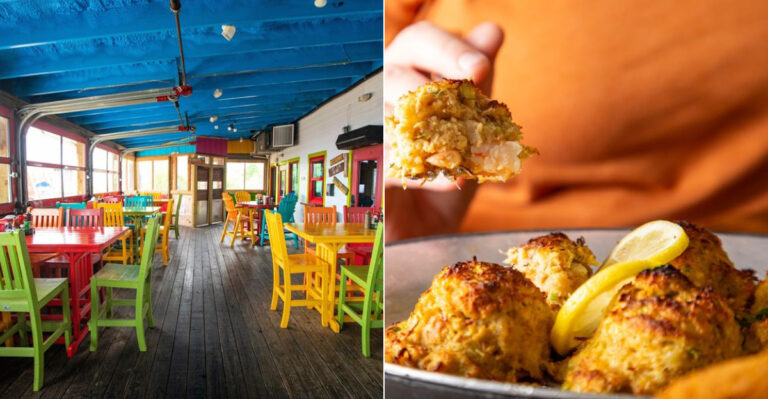 Huge Platters And Fresh Seafood Make This Louisiana Coastal Spot Worth The Trip