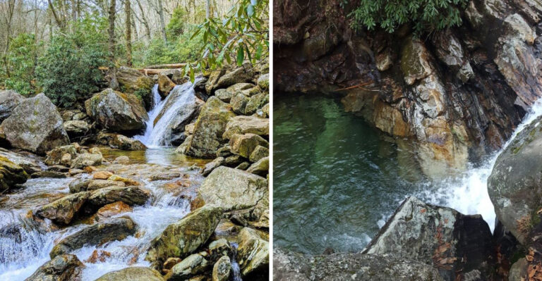 If North Carolina Locals Had Their Way This Stunning Hidden Swimming Hole Would Never Appear On Any Map