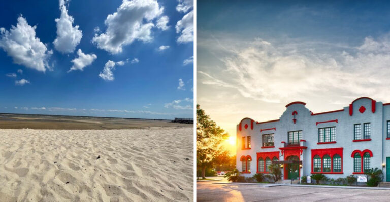 Mississippi Gulf Town So Perfectly Overlooked You Can Spread Your Towel On The Sand And Watch The Whole Horizon Without Company