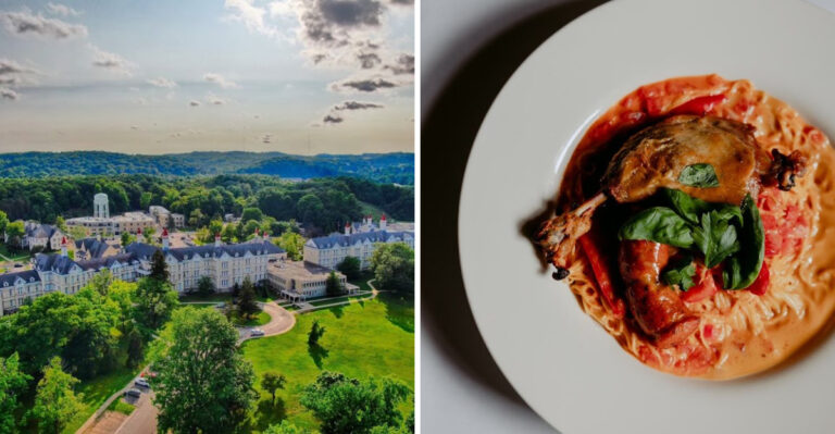Nobody Expects To Find A Market, Restaurants, And Galleries At This Memorable Place Hidden Away In Michigan