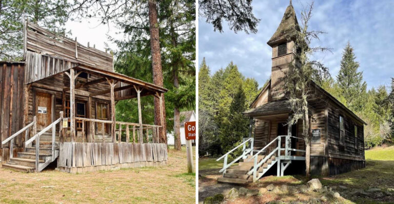 Step Into A Frozen Slice Of Pioneer History At This Free And Nearly Secret Abandoned Oregon Village