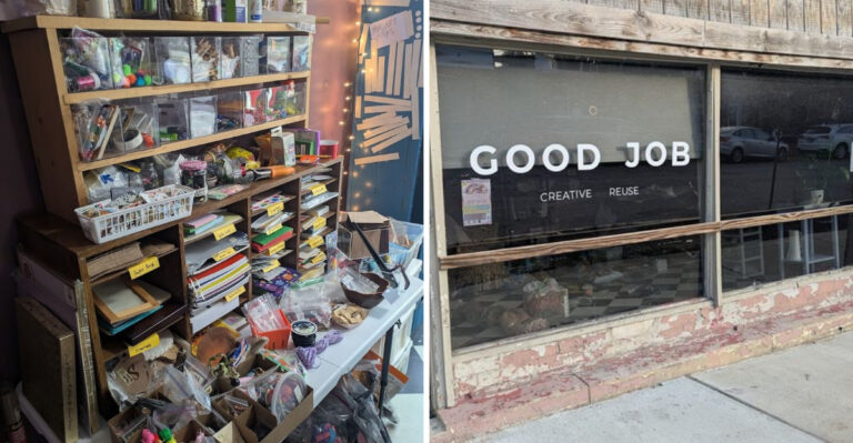 The Best Cheap Art Supply Find In Indiana Is This Scrap Warehouse That Lets You Bag Your Own Materials