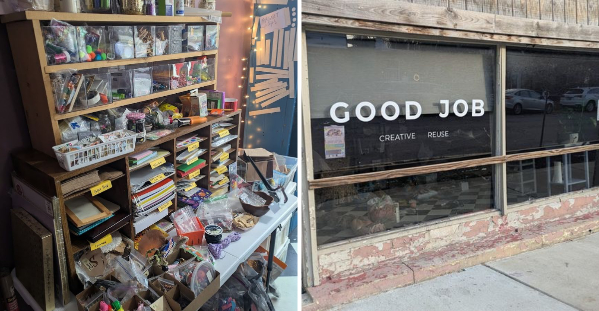 The Best Cheap Art Supply Find In Indiana Is This Scrap Warehouse That Lets You Bag Your Own Materials