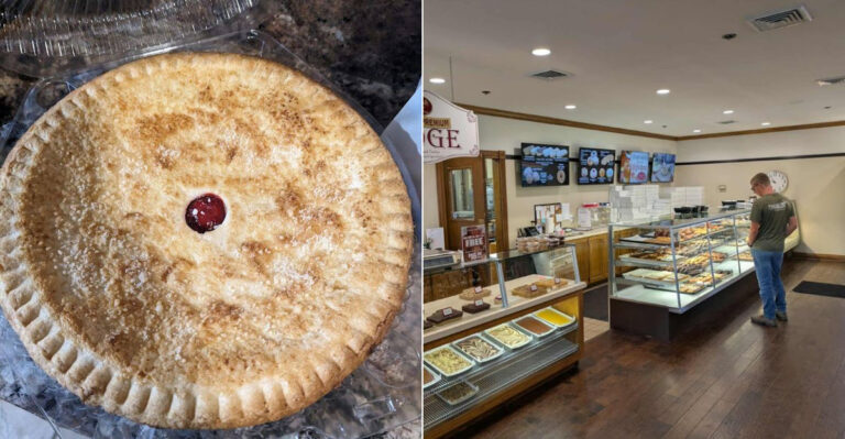 The Pie Case Alone Makes This Ohio Amish Bake Shop Worth The Drive