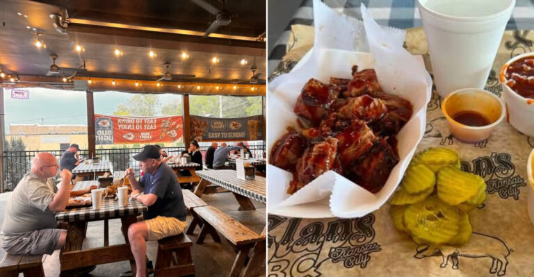 The Pork Ribs At This Iconic Kansas BBQ Joint Draw Crowds From Across The State