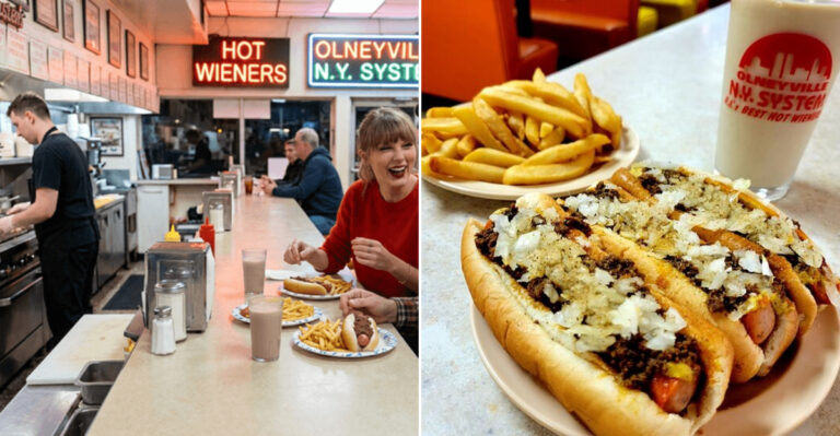 The Rhode Island Hot Dog Stand Where The Crowd Says Everything