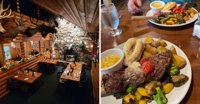 This Beloved Nevada Steakhouse Serves Up Massive Cuts Of Beef In A Charming Rustic Setting
