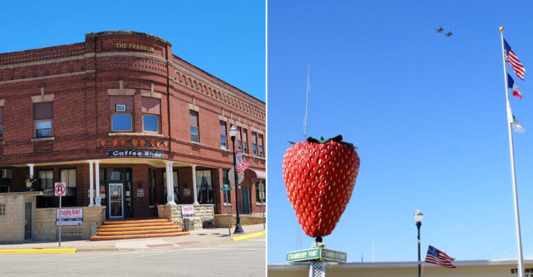 This Charming Iowa Town Hides A Haunted Hotel And Trails With Ghostly Tales