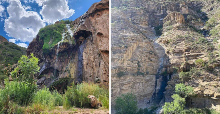 This Easy Hike Leads To A Secluded Waterfall Oasis In New Mexico