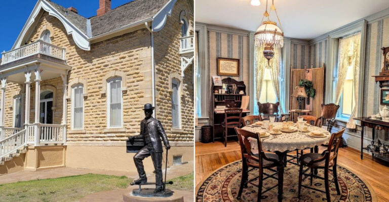 This Elegant Kansas Stone House Has Quietly Survived Since The Wild Days Of Dodge City