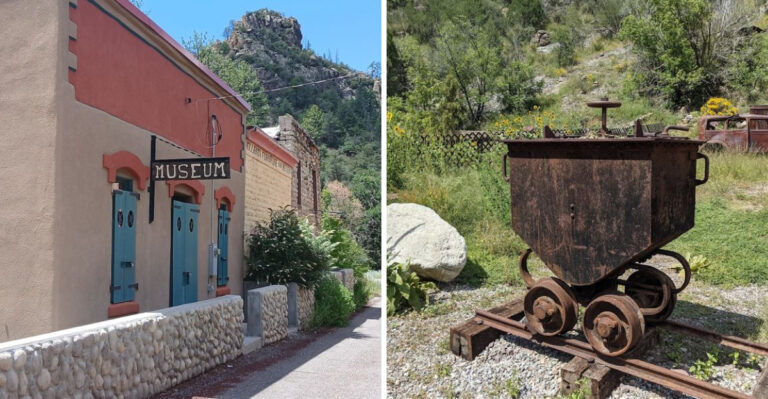 This Ghost Town Hike In New Mexico Winds Through Stunning Ruins