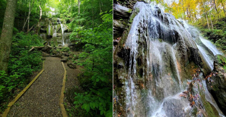 This Hidden Virginia Waterfall Has Somehow Stayed Off Social Media Until Now