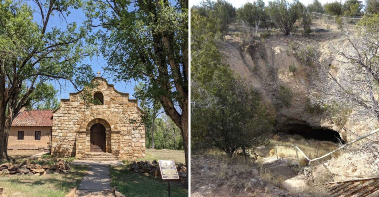 This Historic New Mexico Fort Hides A Secret Underground World And A River Of Snow