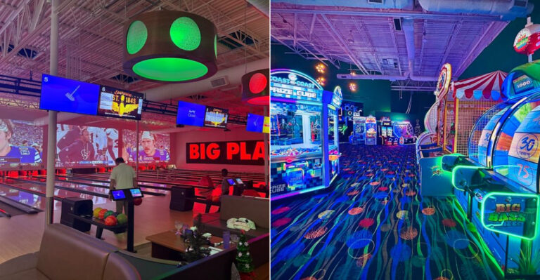 This Immense Georgia Entertainment Center Has Bowling, VR, And More Under One Roof
