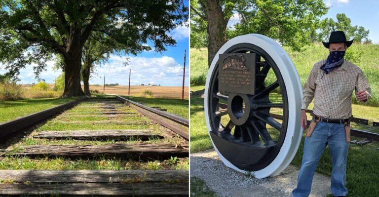 This Iowa Park Marks The Place Where Jesse James Made Railroad History (And It’s A Must-Visit)