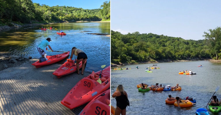 This Iowa River Float Turns A Steamy Summer Day Into A Breezy Adventure
