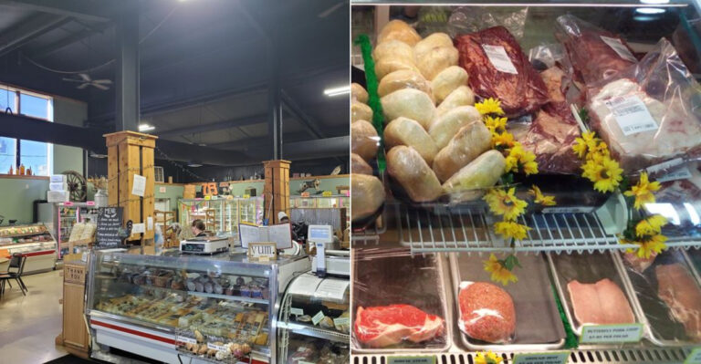 This Kansas Amish Country Store Makes Meat Shopping Feel Like A Road Trip Reward