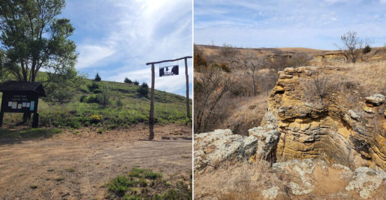 This Kansas Hike Passes Through Stunning Towering Sandstone Formations
