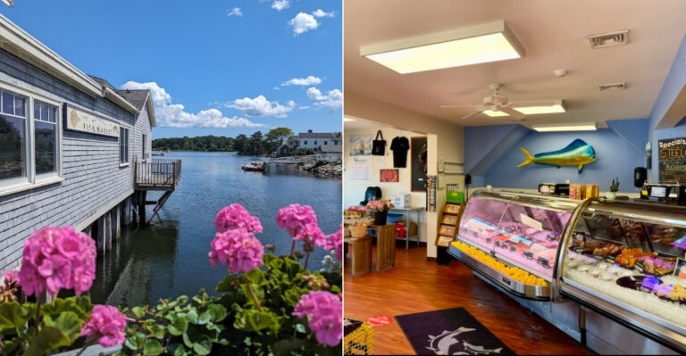 This New Hampshire Seafood Market Makes Fresh Catches The Start Of A Memorable Stop