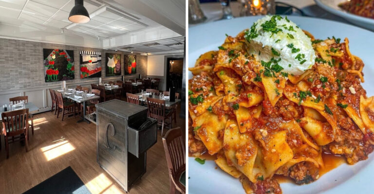 This No-Frills Connecticut Italian Restaurant Serves Plates So Big Most People Never Make It To The Bottom
