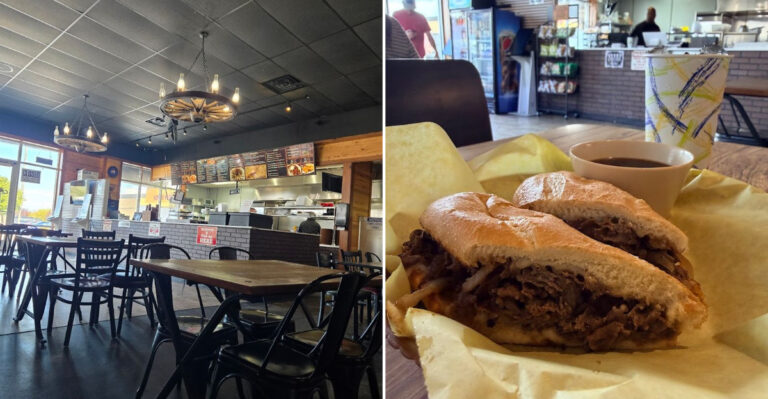 This Old-School Cheesesteak Is Hiding Inside A Cozy Utah Neighborhood Cafe