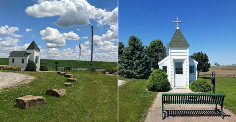 This Peaceful Iowa Chapel Has A Sacred Stillness That Feels Timeless