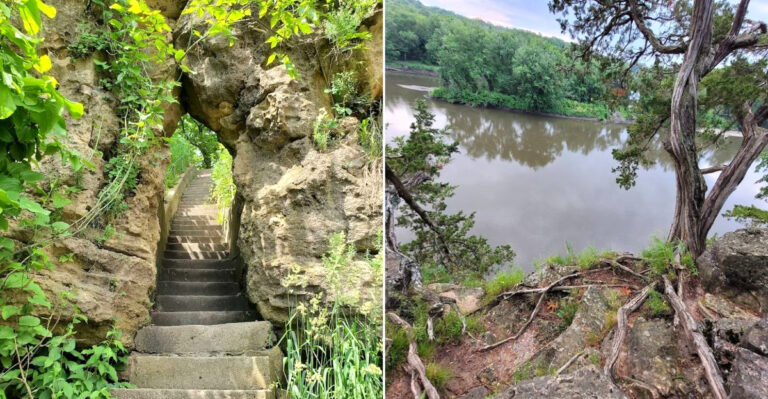 This Quiet Iowa State Park Has A Wooded Canyon You’ll Want To See Up Close