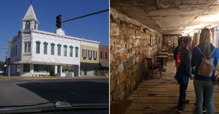 This Quiet Kansas Town Conceals 1800s Tunnels Under Its Charming Main Street