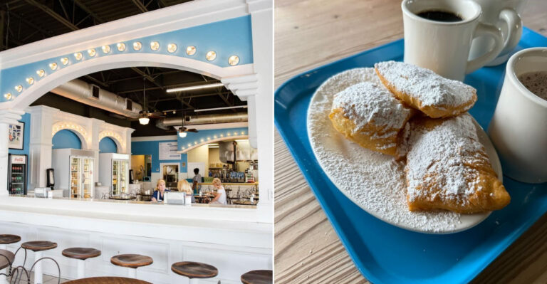 This Retro Diner In Louisiana Serves Beignets That Rival The Most Famous Spots In New Orleans