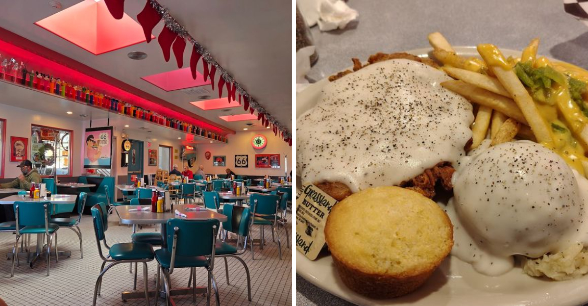 This Retro Diner In New Mexico Will Serve You The Best Chicken Fried Steak Of Your Life